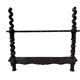 Small NAPOLEON III wooden wall shelf turns