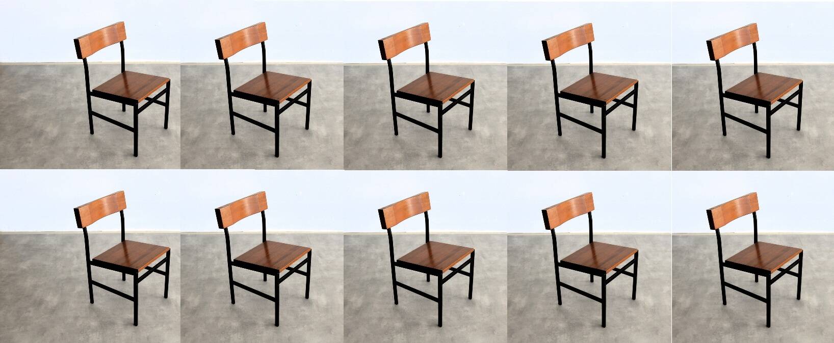 Chaises vintage | chaises de salle à manger | chaises | années 1950