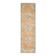 Vintage Turkish Oushak Handmade Wool Cotton Orange Runner Rug 101x339