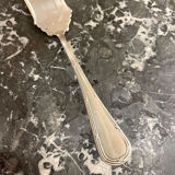 Pie shovel, silver metal, ribbon model