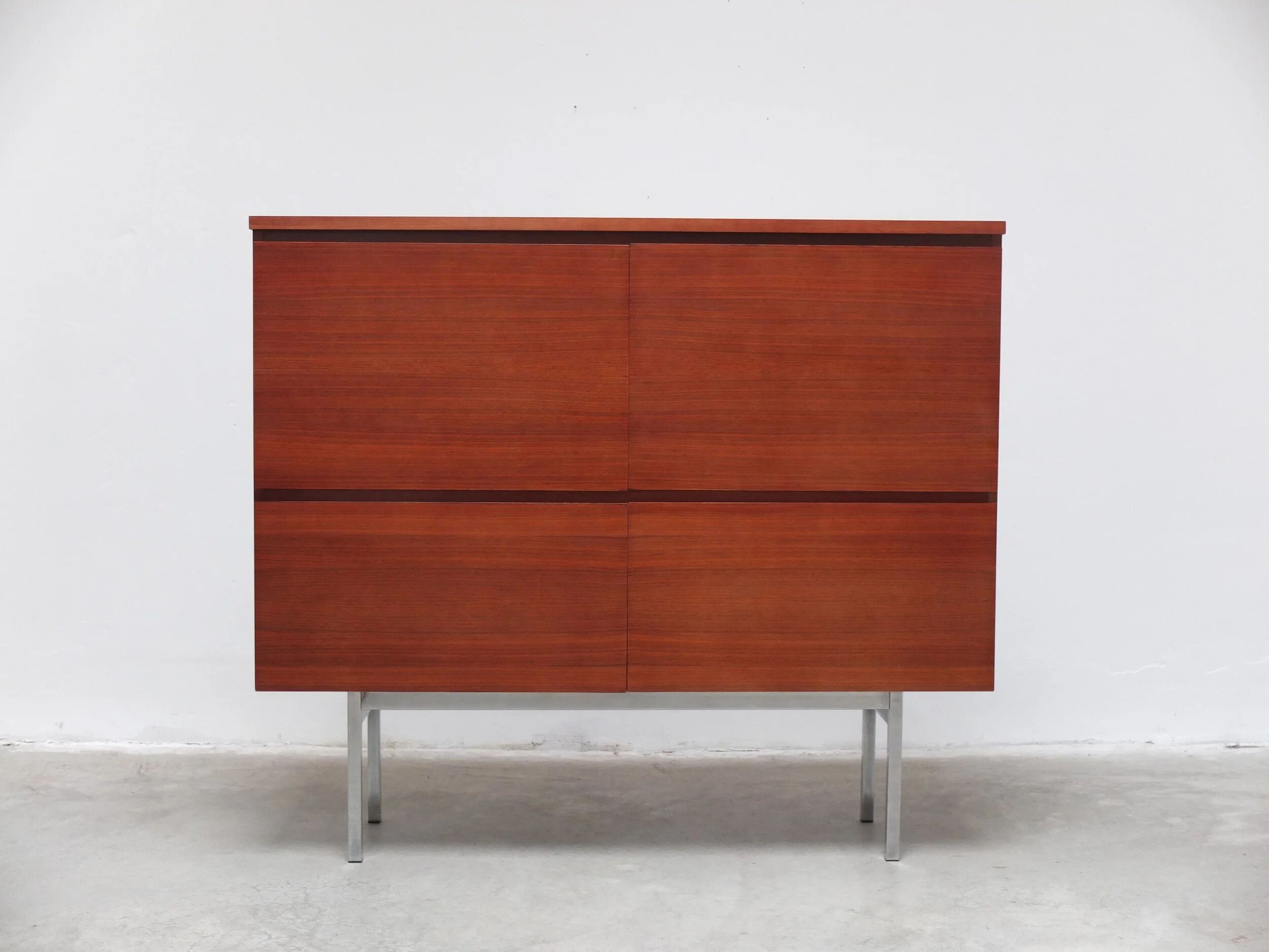 Minimalist bar cabinet by Meubelfabriek Aurora, 1960s