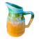 Pitcher in ceramics signed Vallauris