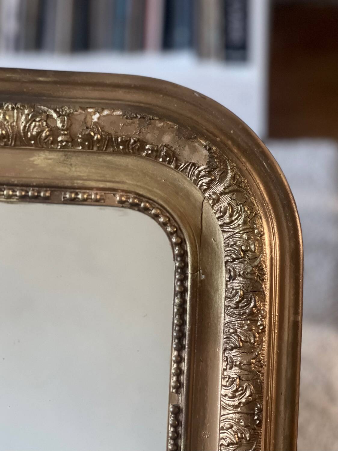 Louis Philippe mirror 75cm.