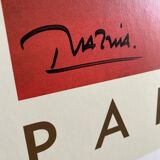 Razzia Large Format Poster - Concours automobiles et Louis Vuitton - Signed by the artist - On linen