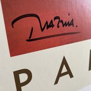 Razzia Large Format Poster - Concours automobiles et Louis Vuitton - Signed by the artist - On linen