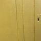 Armoire parisienne simple jaune