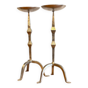 BOUGEOIRS Métal blanc