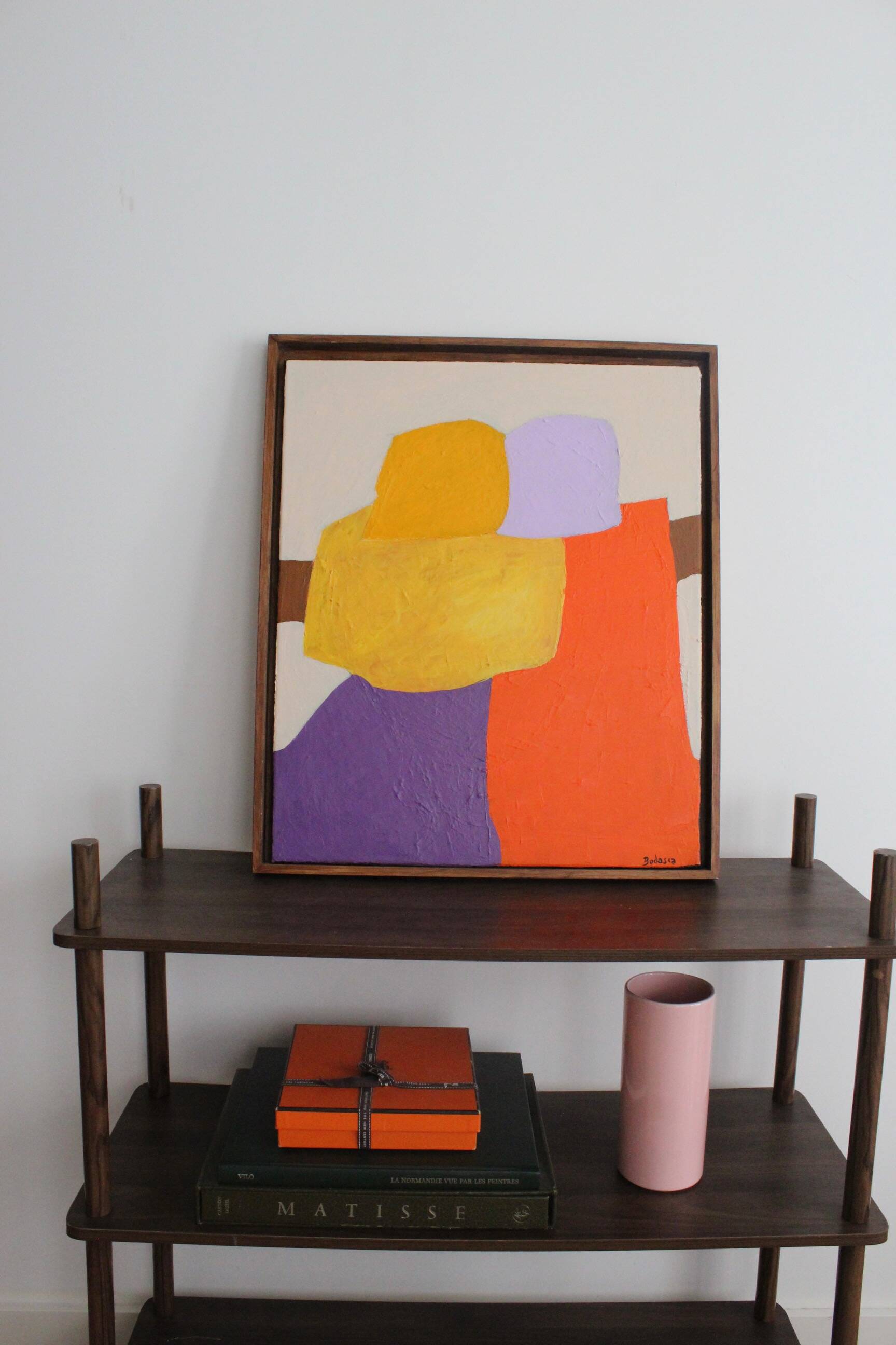 Original canvas art "Come Closer" 55x45cm by Bodasca