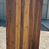 Bookcase - cabinet in colored wooden slats