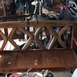 Banc de jardin en bois massif