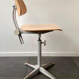 Dutch industrial workshop chair by Friso Kramer for Ahrend Cirkel