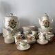 Vintage tableware set Bangui – Faïencerie de Gien - 1970s