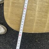 Set of 4 vintage chairs from the 50s and 60s in Scandinavian style.