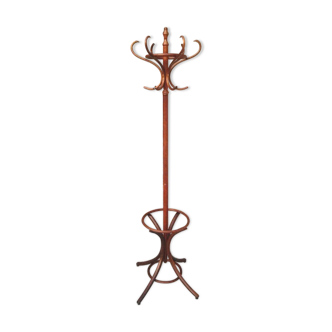 Coat door - curved wooden bistro parrot hats