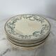 Set of 9 Terre de Fer flat plates - Sarreguemines U&C Mozart