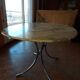 Large dining table in vintage marble 70'S Roche and Bobois