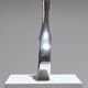 Metal soliflore vase, 1980s