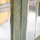 Bamboo and glass display from the 70s 80s
