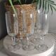 Bergamo crystal flutes