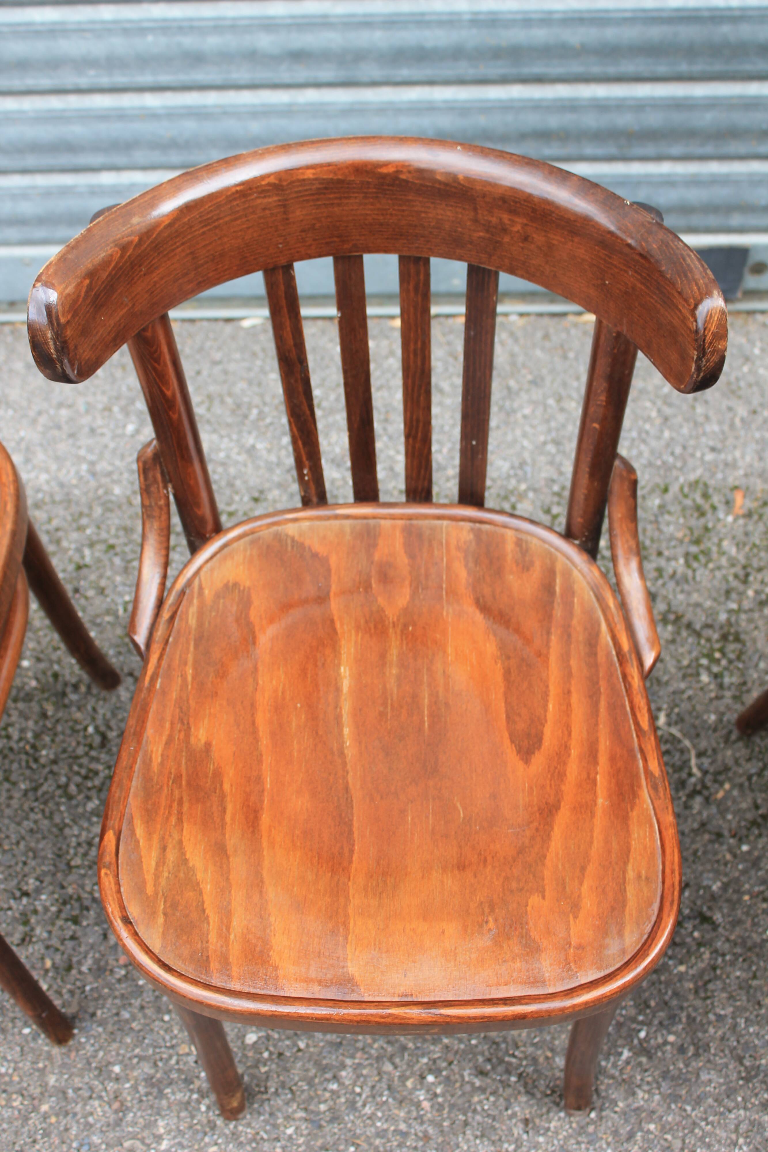 Set of 4 bistro chairs
