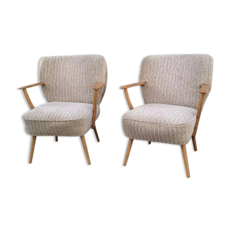 Pair of armchairs 60s