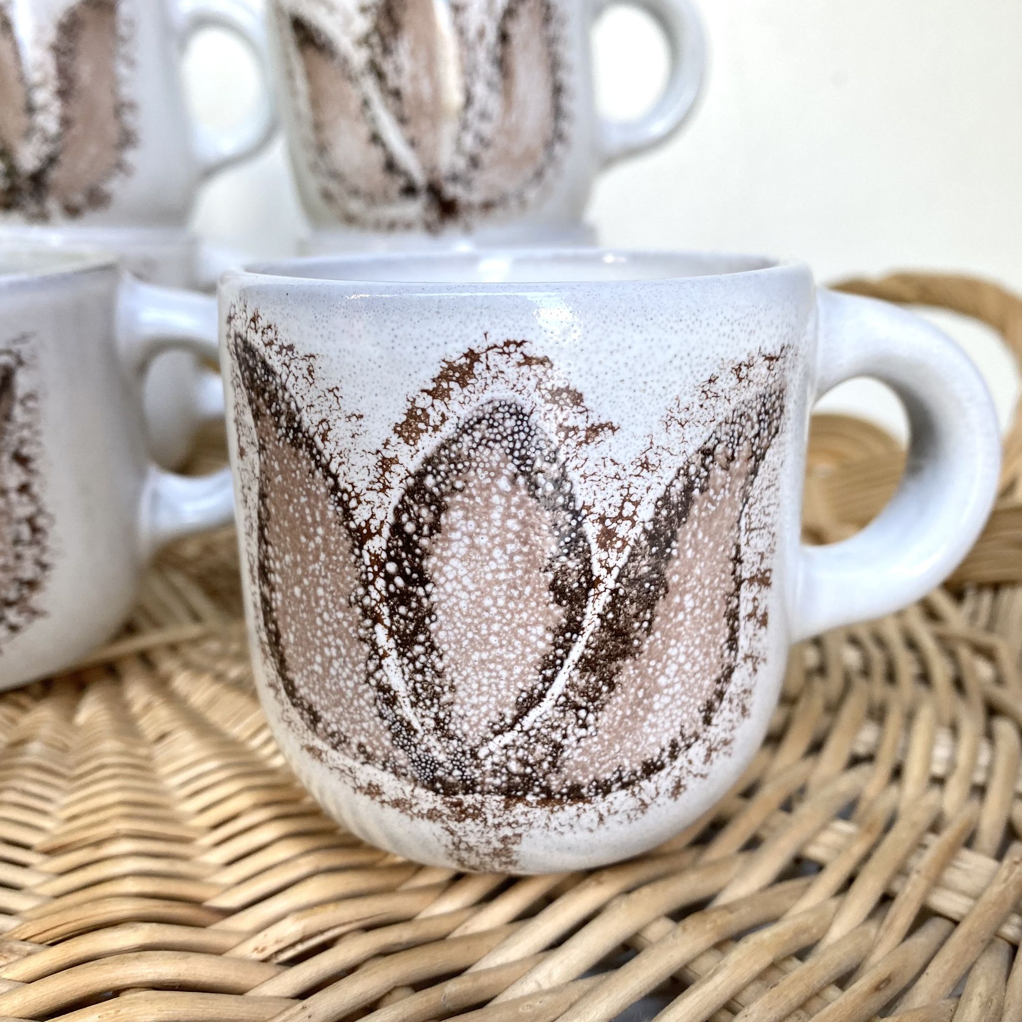 Vintage coffee cups