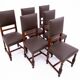 Ensemble de 6 chaises, France, vers 1880. Après restauration.