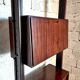 Modular bookcase in rosewood 60s