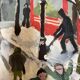 Painting children playing in the snow signed Guiet XXE