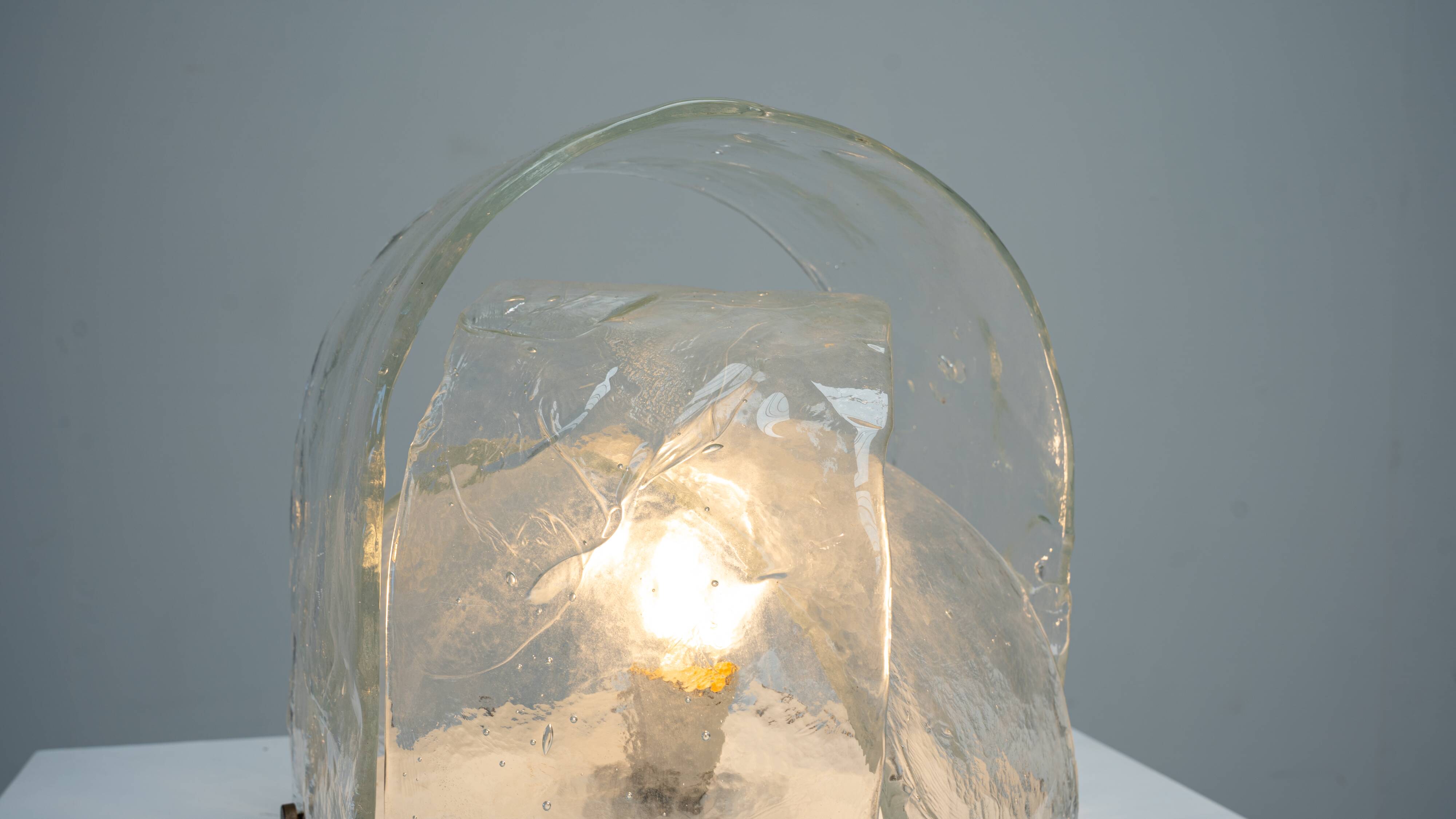 Carlo Nason for Mazzega sculptural table lamp