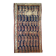 Tapis couloir antique fait main collectible du Nord-Ouest persan 5,2' x 10,7' (158 cm x 326 cm) années 1830 - 1B549