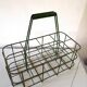 Vintage metal bottle holder