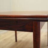 Table en palissandre, design danois, années 1970, production : Danemark