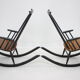 Rocking-chairs en hêtre de Varjosen Puunjalostus dans les années 1960, Finlande