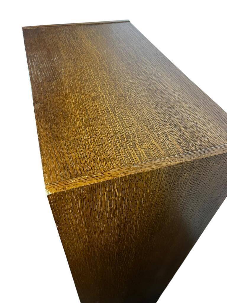 Vintage shoe cabinet / drop-down cabinet with drawer