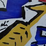 Salvador Dali: Cardinal Arrows, original signed ceramic