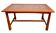 Table exotique verre et bois massif Thaïlande