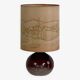 Lampe vintage en céramique