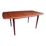 Table à manger scandinave en teck par Aalf Aarseth pour Gustav Bahus