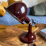 Red Bakelite table lamp, 1960s