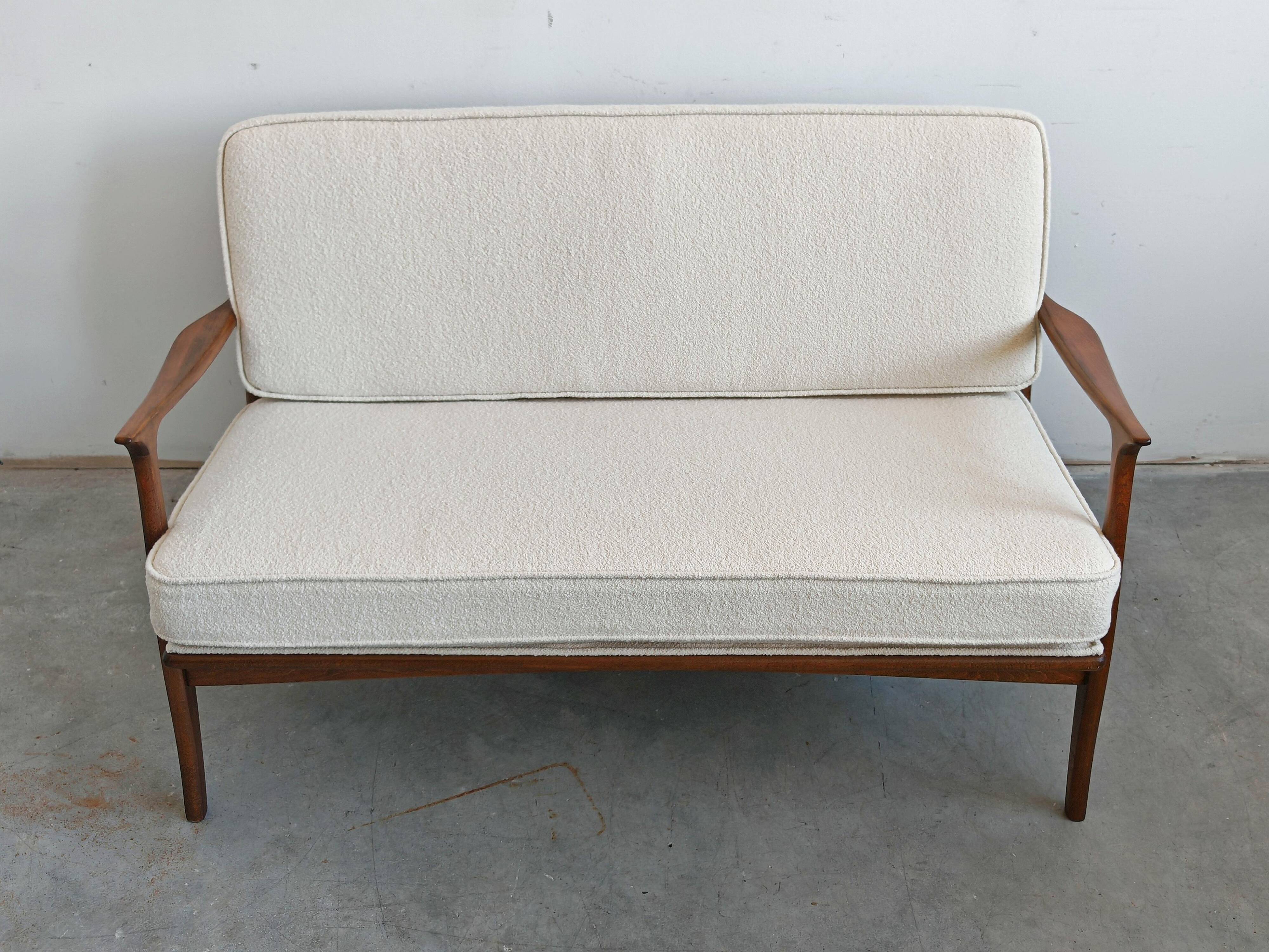Mid-Century Modern Loveseat attributed to Arne Vodder 1960