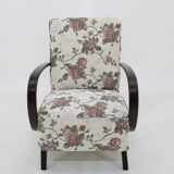 1950s Jindrich Halabala Restored Gobelin Armchair, Czechoslovakia