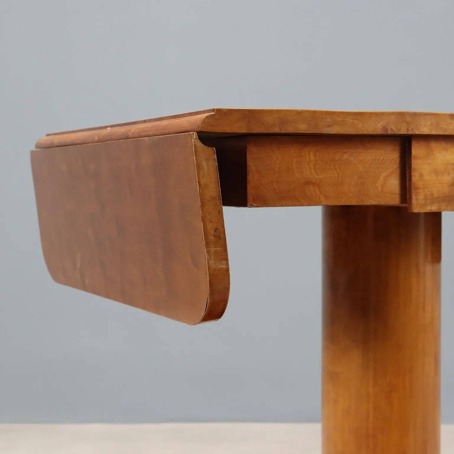 Small antique maple table, Austria, late 19th century.