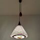 Oak Pendant Lamp with Counterweight by Uno and Östen Kristiansson