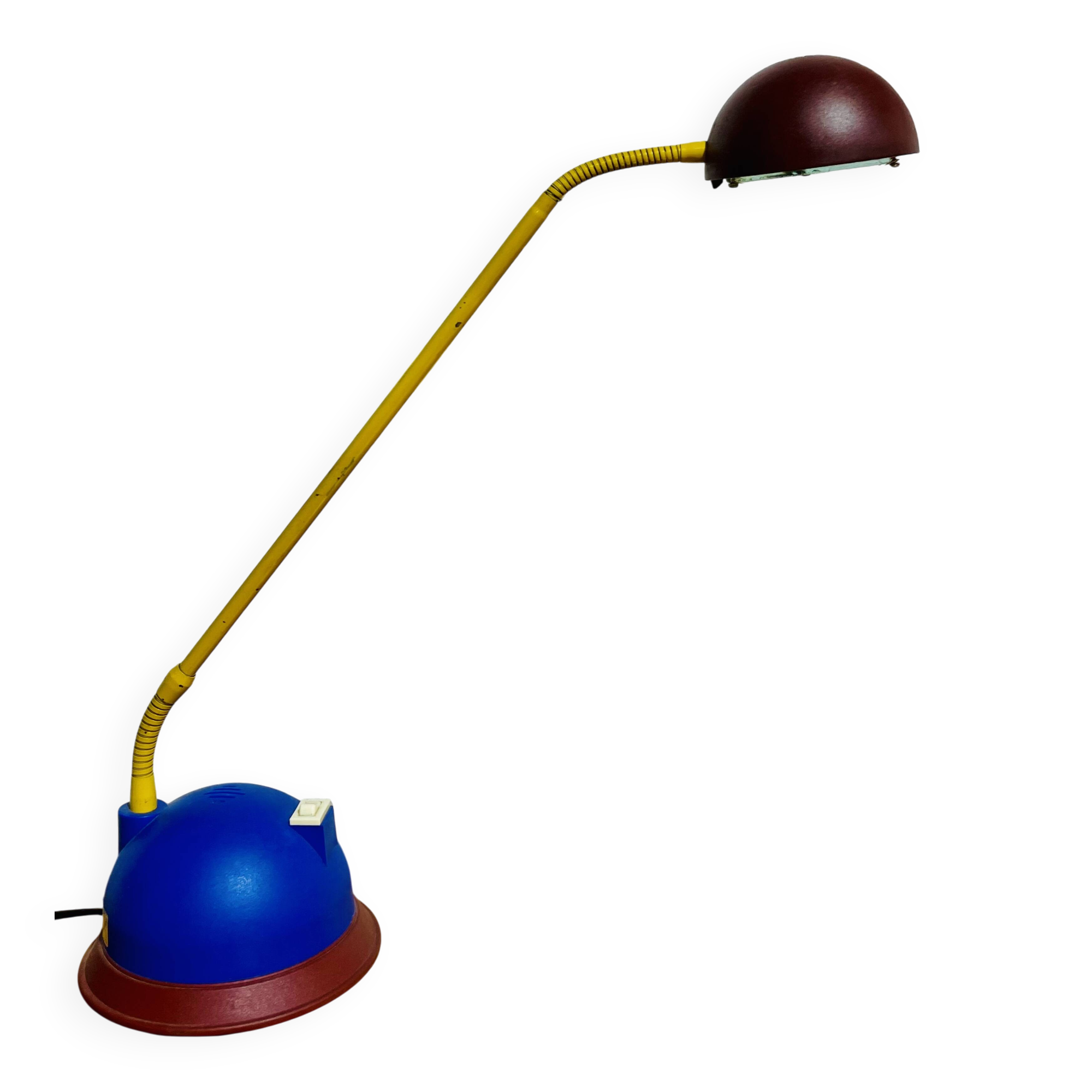 Lampe vintage Stilplast Italie années 1980