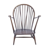 Grandfather wooden chair by Ercol 1978