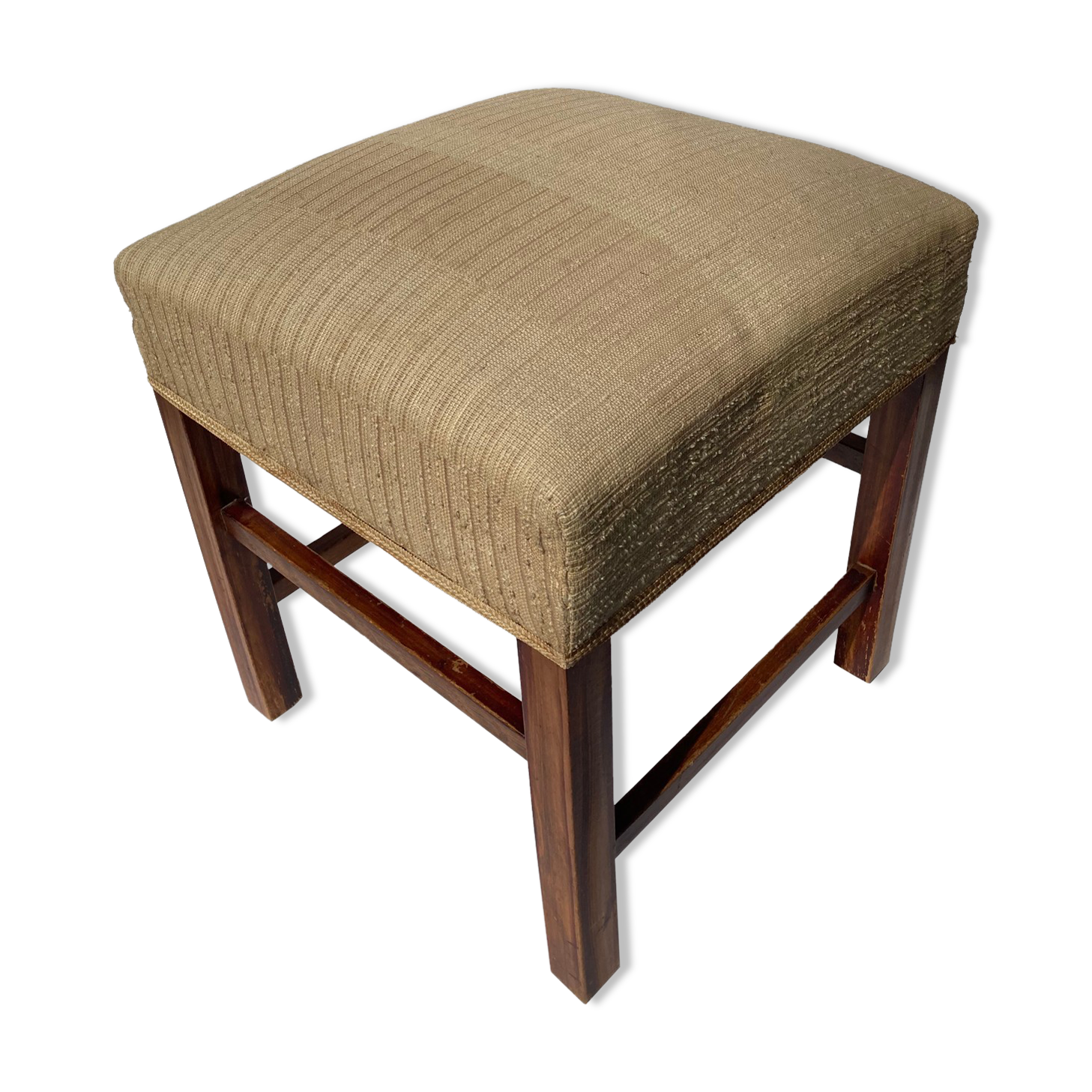 Classic Danish mahogany stool