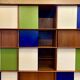 Rangement modulable design 1950.