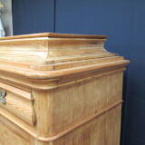 19th century Danish pine wardrobe