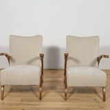 Model 410 Armchairs by Jindřich Halabala for UP Závody, Czechoslovakia, 1930s, Set of 2